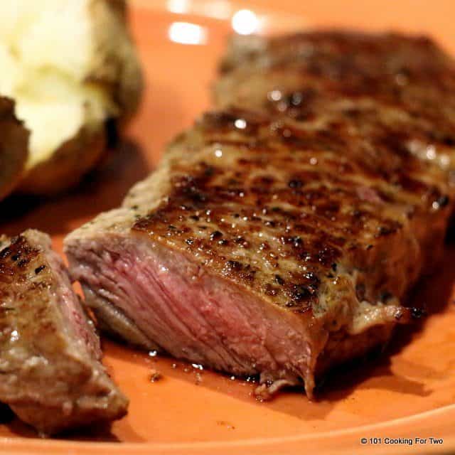 Pan Seared Oven Roasted Strip Steak | 101 Cooking For Two