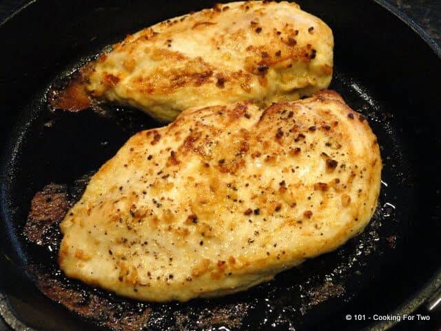 Pan Seared Oven Roasted Garlic Skinless Chicken Breast | 101 Cooking ...