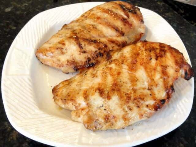 Quick Grilled Garlic Skinless Boneless Chicken Breasts With Some Bite ...