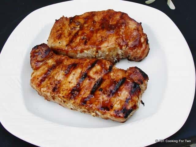Grilled BBQ Pork Chops | 101 Cooking For Two
