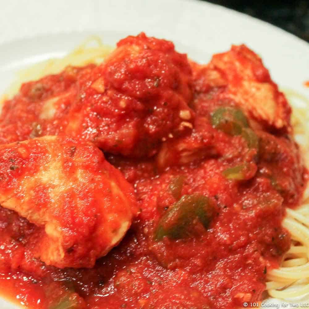 Crock Pot Chicken Cacciatore | 101 Cooking For Two