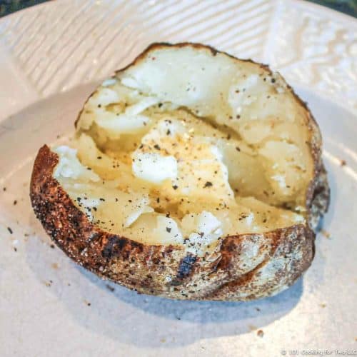 Grilled Baked Potatoes without Foil - 101 Cooking For Two