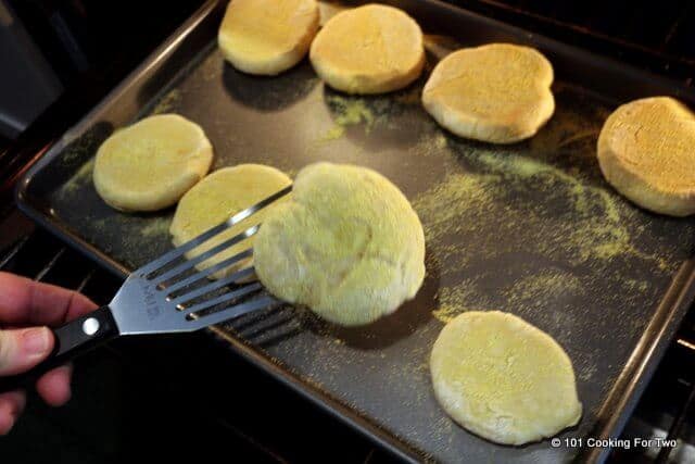 Easy Oven Baked English Muffins