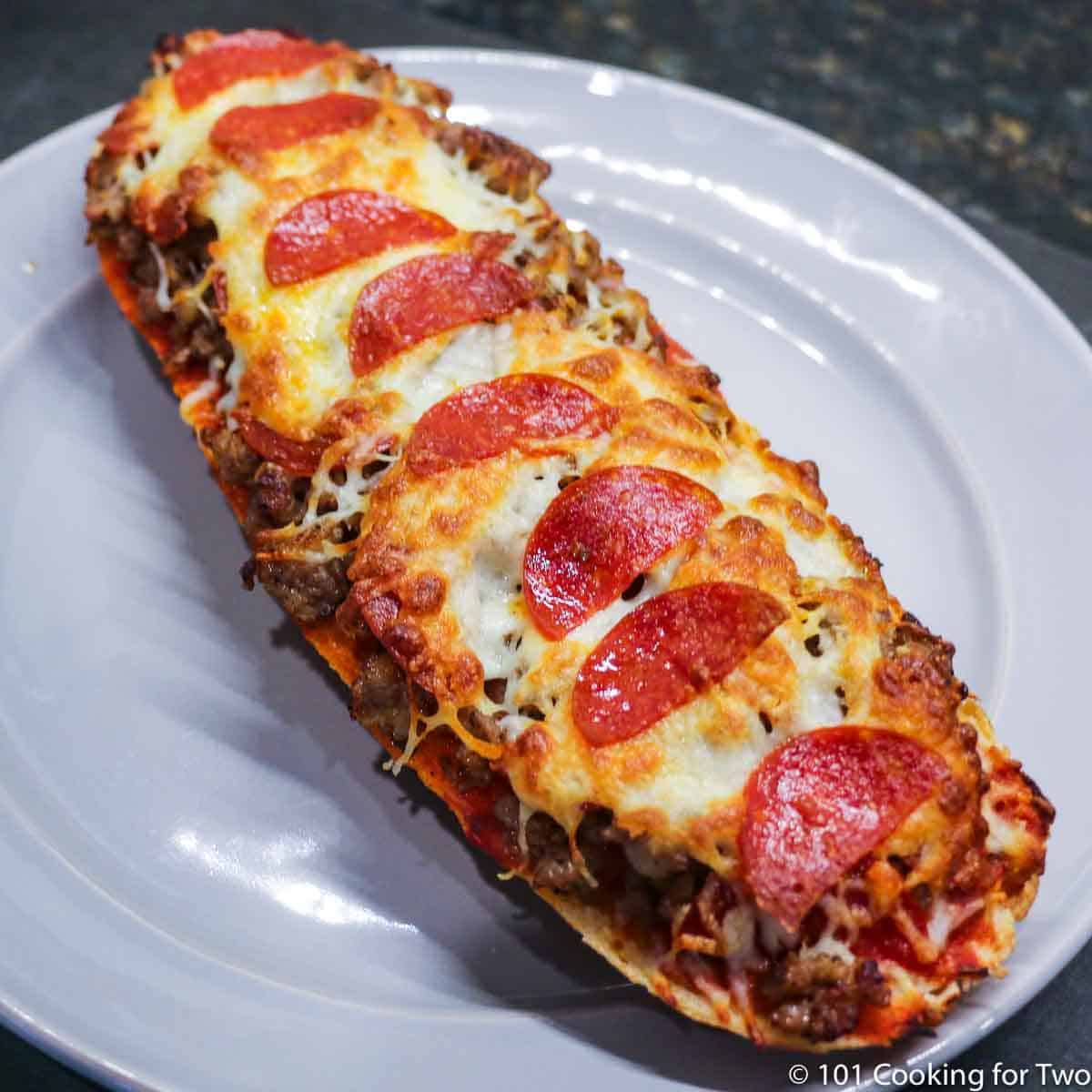 French Sandwich Cookies Quick French Bread Pizza 101 Cooking For Two