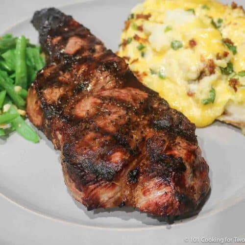 Grilled New York Strip Steak - Culinary Hill