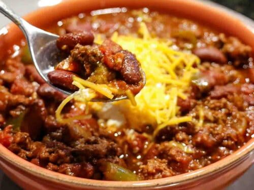 2-Quart Slow Cooker Spicy Chili Recipe • A Weekend Cook®