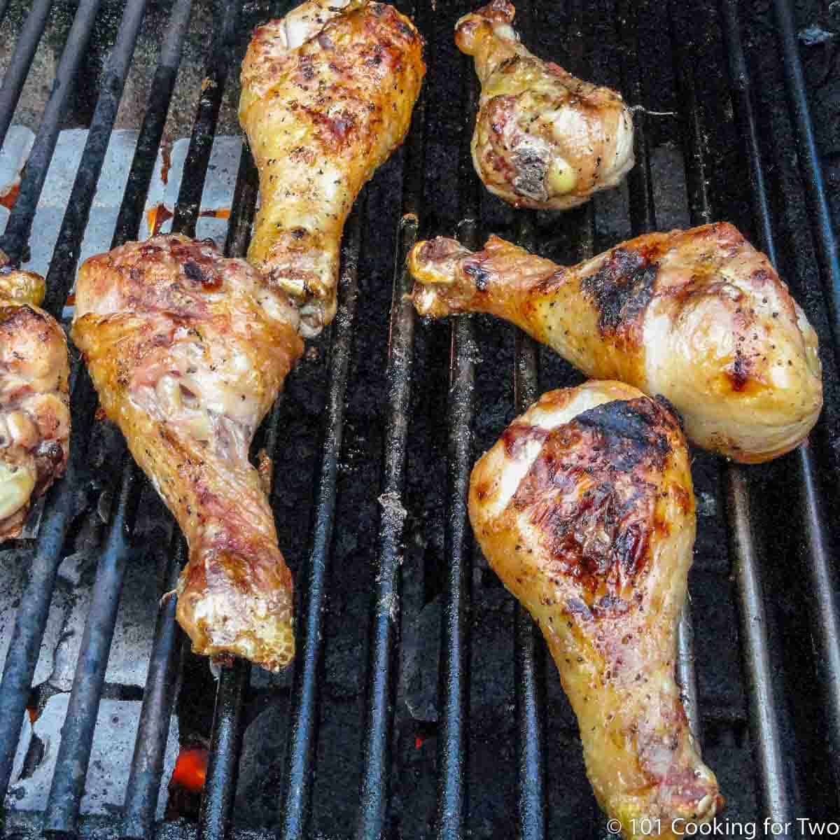 grilled chicken leg