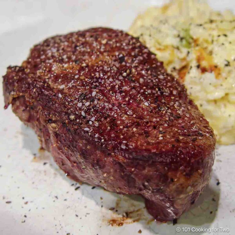 Pan Seared Oven Roasted Filet Mignon - 101 Cooking For Two