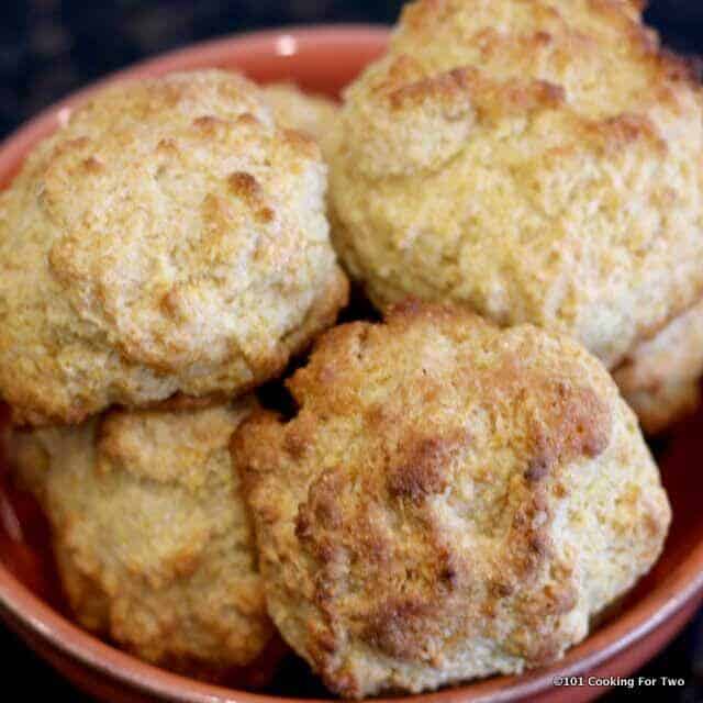 Cornbread Drop Biscuits | 101 Cooking For Two