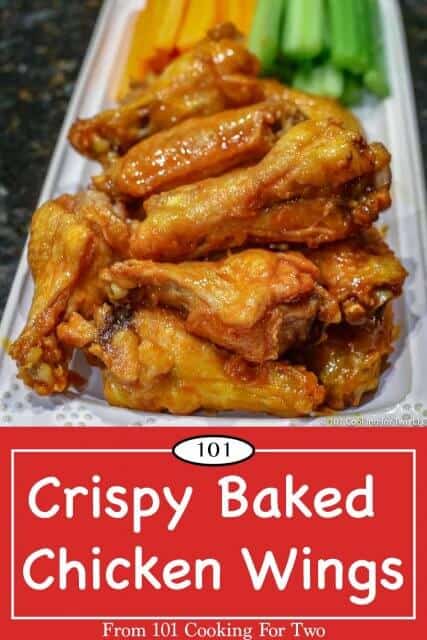 Crispy Oven Baked Chicken Wings | 101 Cooking For Two