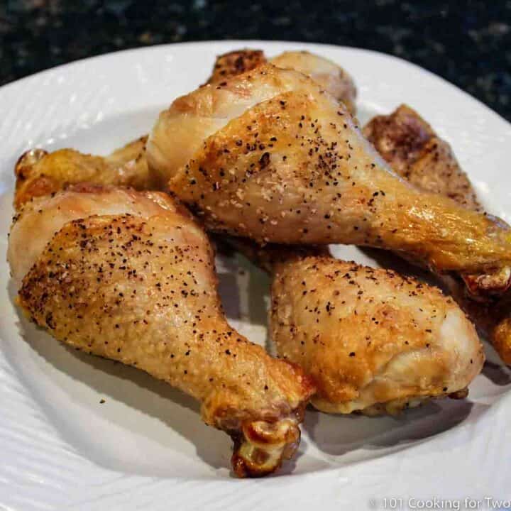 Baked Chicken Legs - Quick and Easy - 101 Cooking For Two