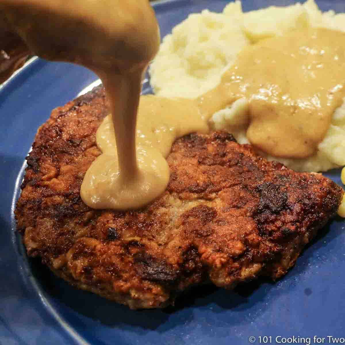 Chicken Fried Steak Recipe with Gravy - Home. Made. Interest.