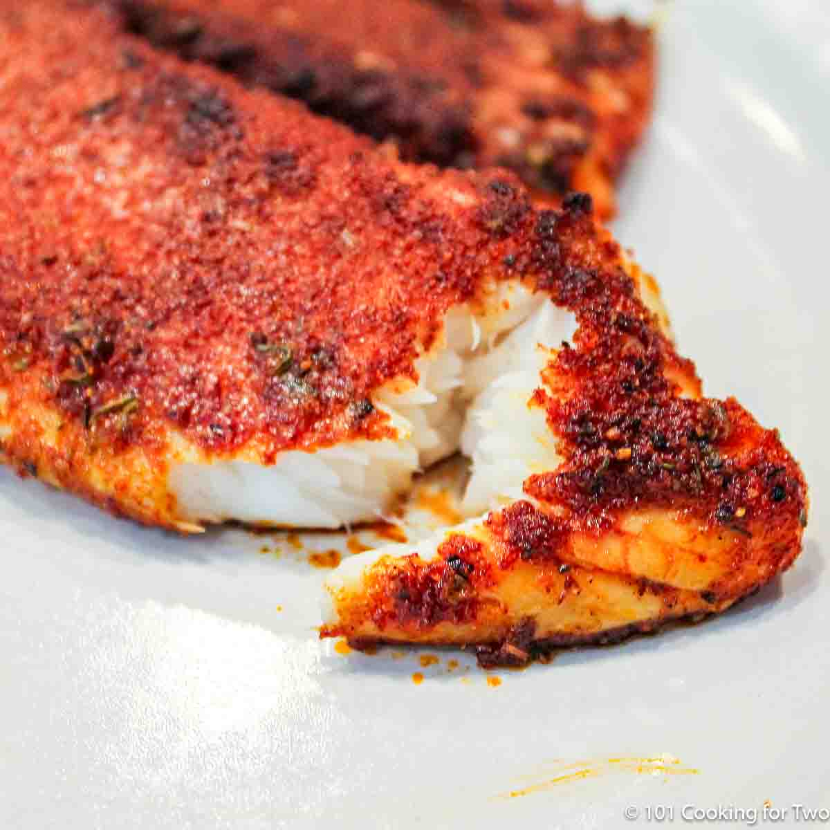 Baked Blackened Tilapia - 101 Cooking For Two
