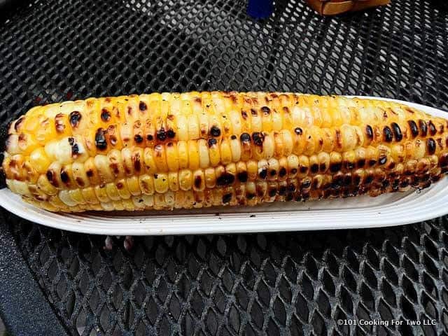 Naked Grilled Corn Cooking For Two