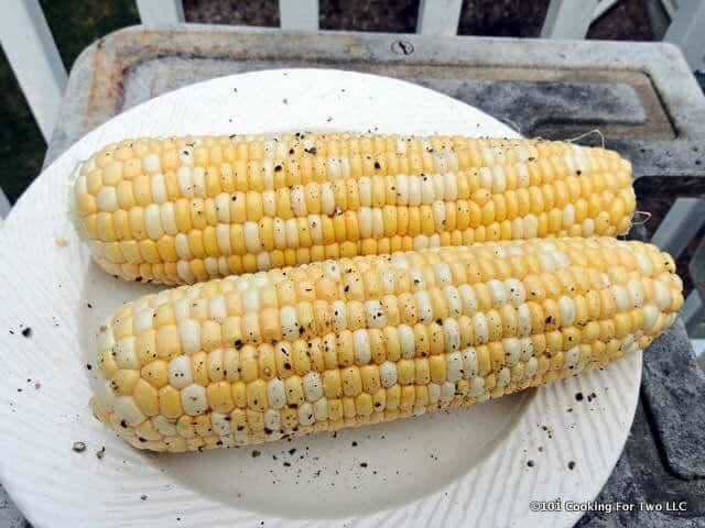 Naked Grilled Corn Cooking For Two