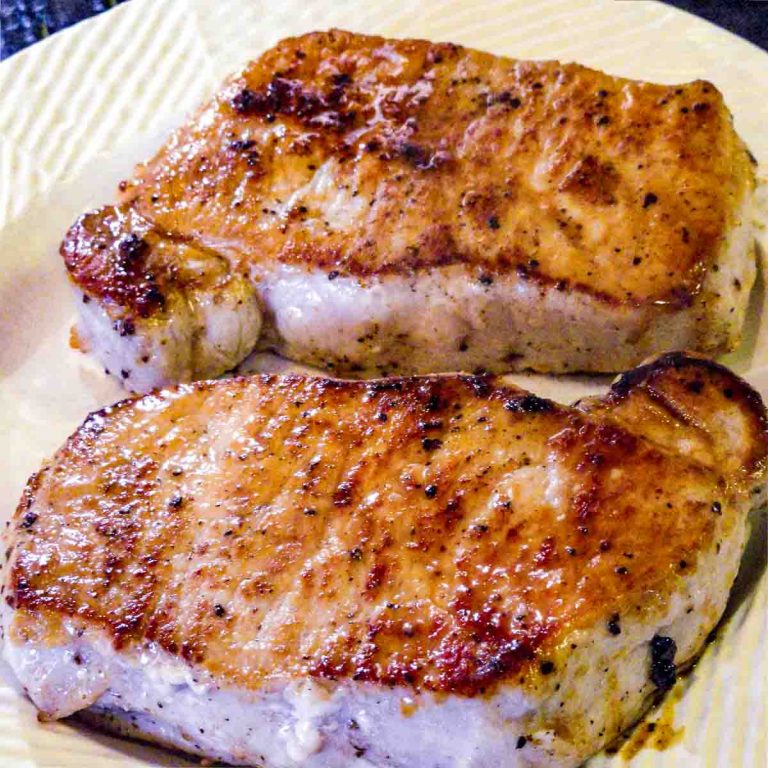Pan Seared Oven Roasted Pork Chops - 101 Cooking For Two