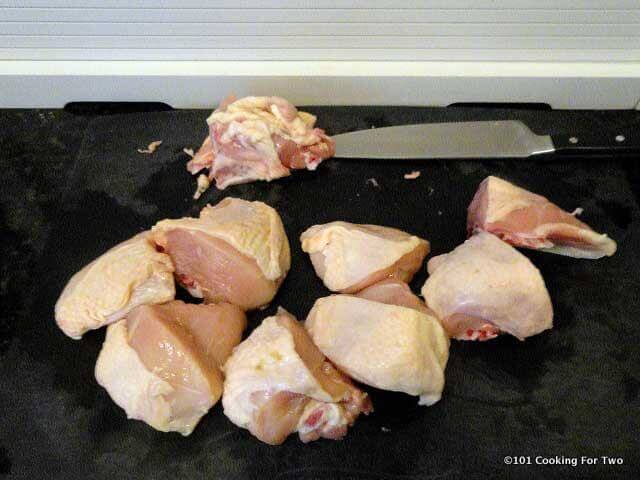 Oven Baked Crispy Garlic Split Chicken Breast  101 