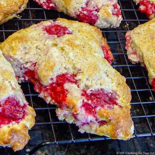 Raspberry Scones - 101 Cooking For Two