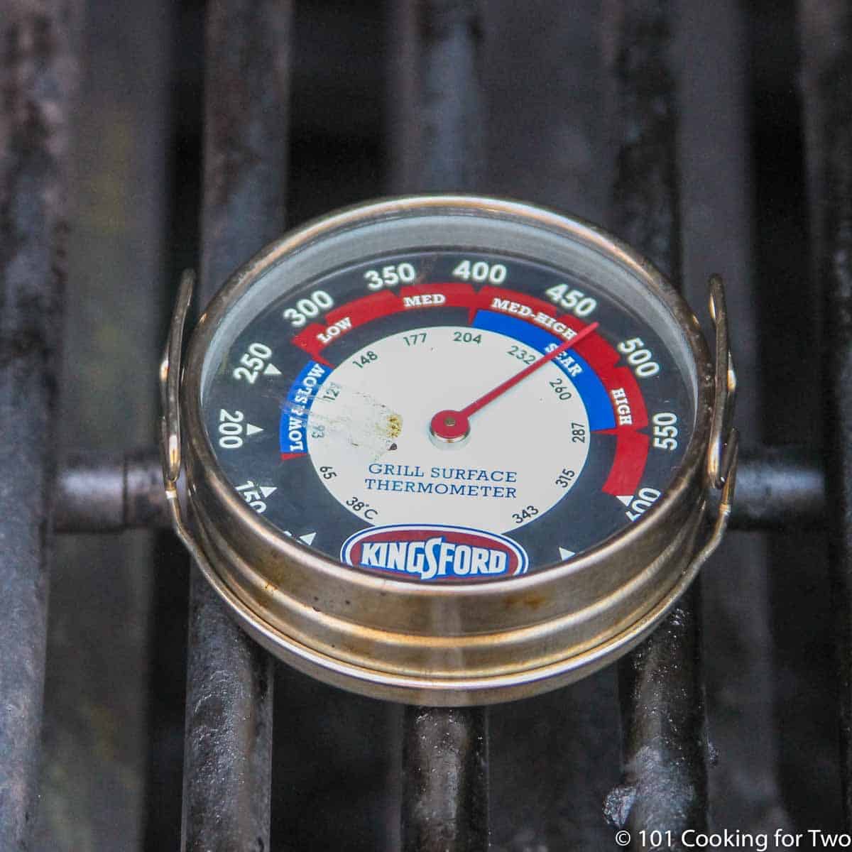 Choice 2 Dial Grill Thermometer