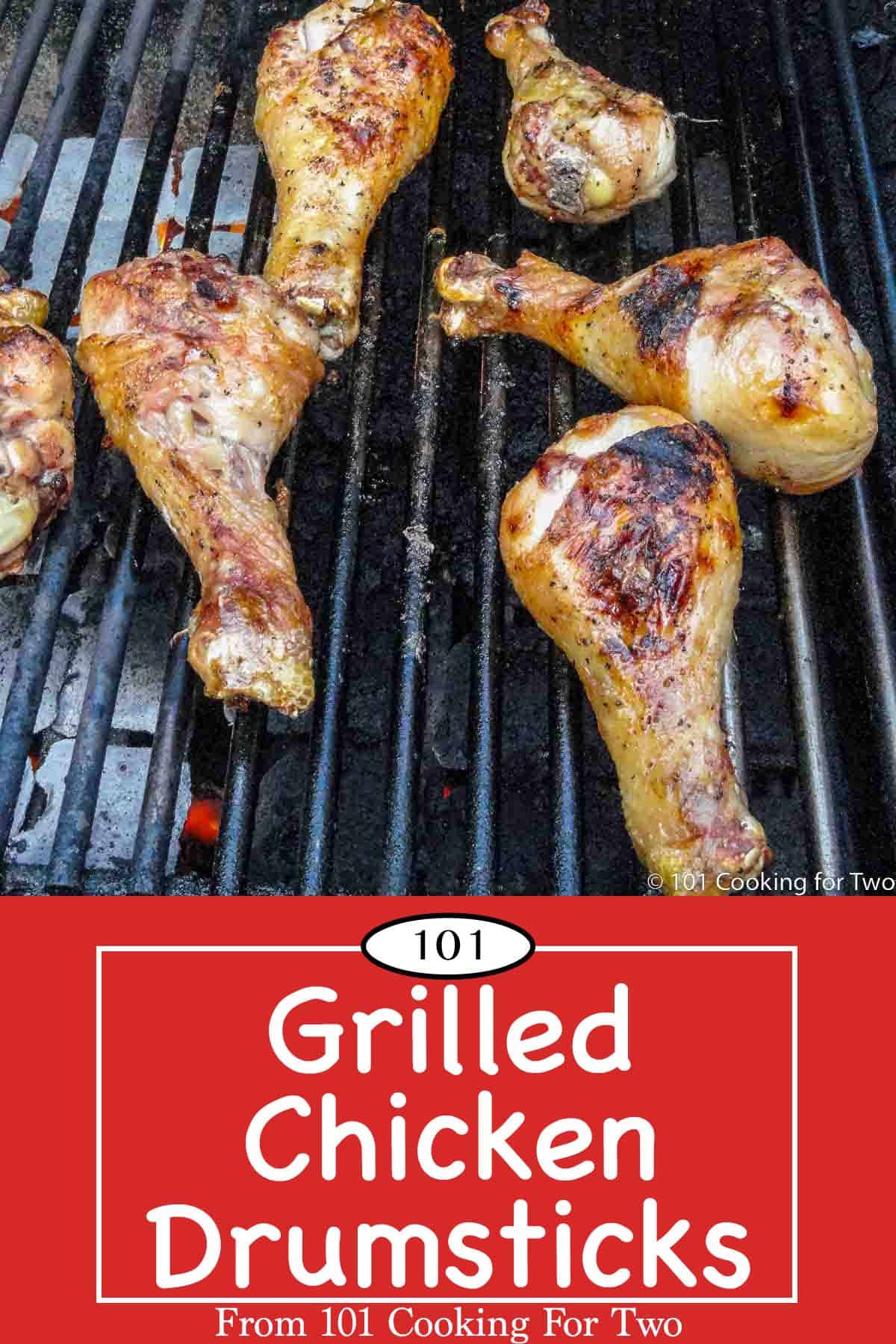 Grilled Chicken Drumsticks - 101 Cooking For Two